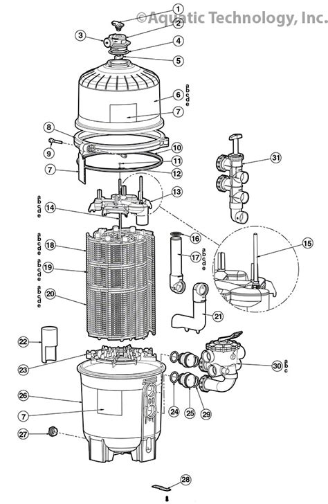 hayward pro grid filter parts